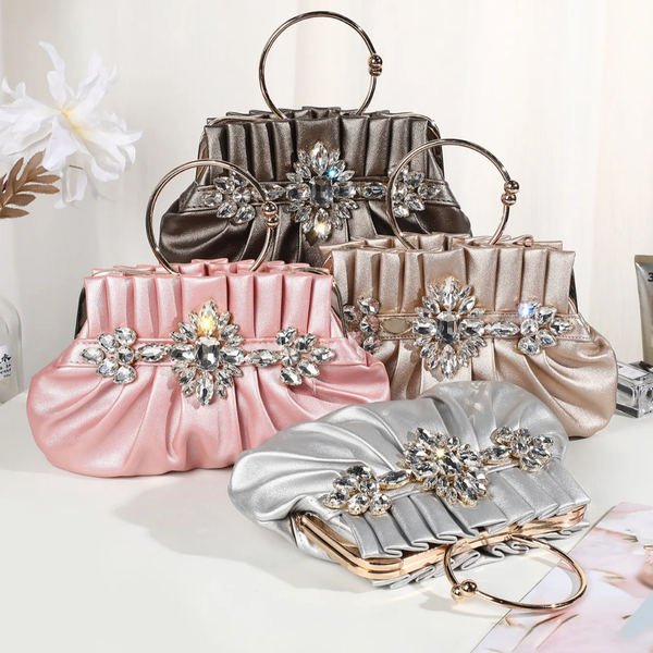 Sac de soirée élégant strass