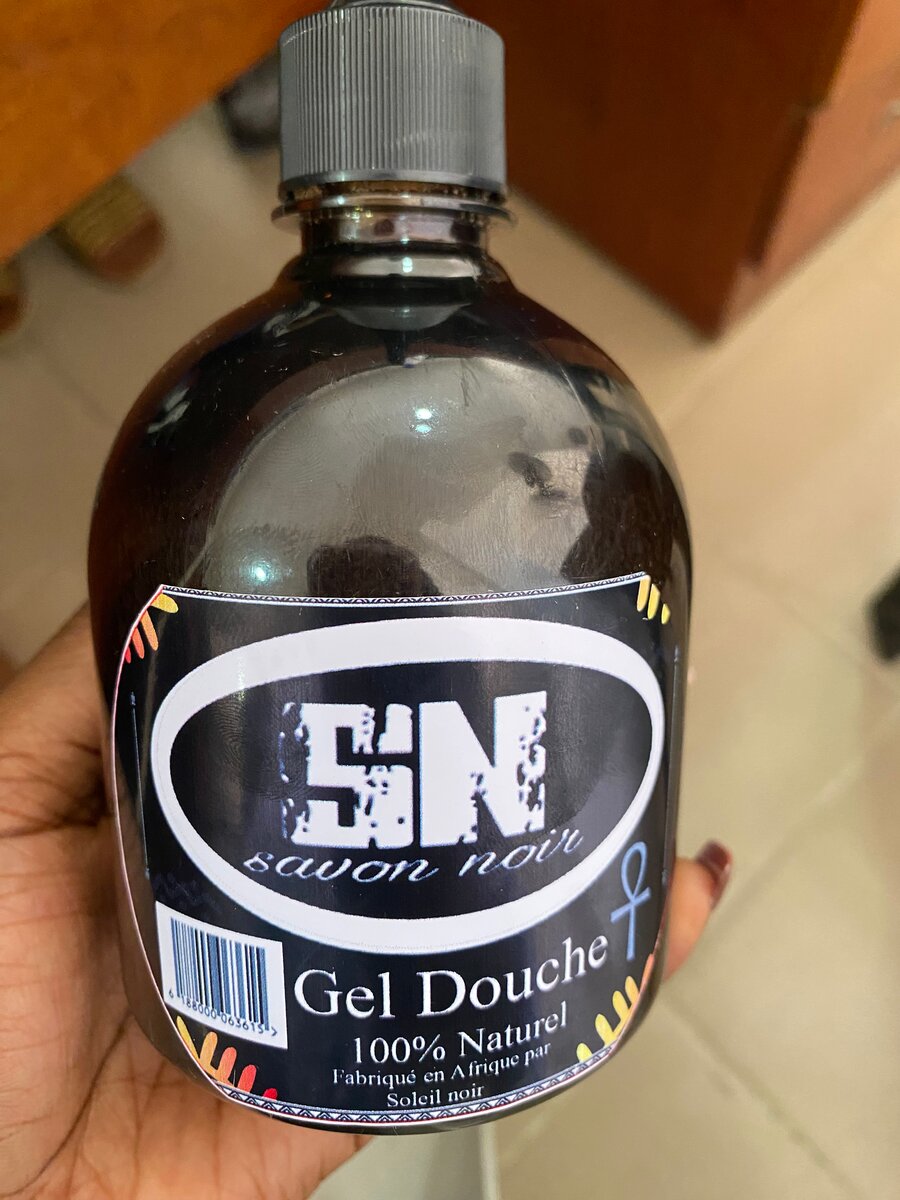 Savon noir naturel pour le corps