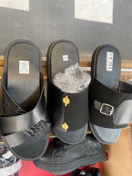 Sandales en cuir pour hommes
