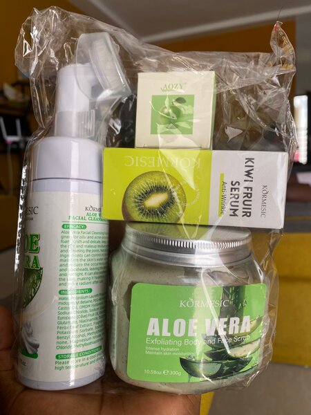 Ensemble Soin Visage et Corps Aloe Vera