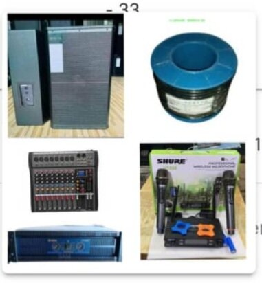 Ensemble de sonorisation pro