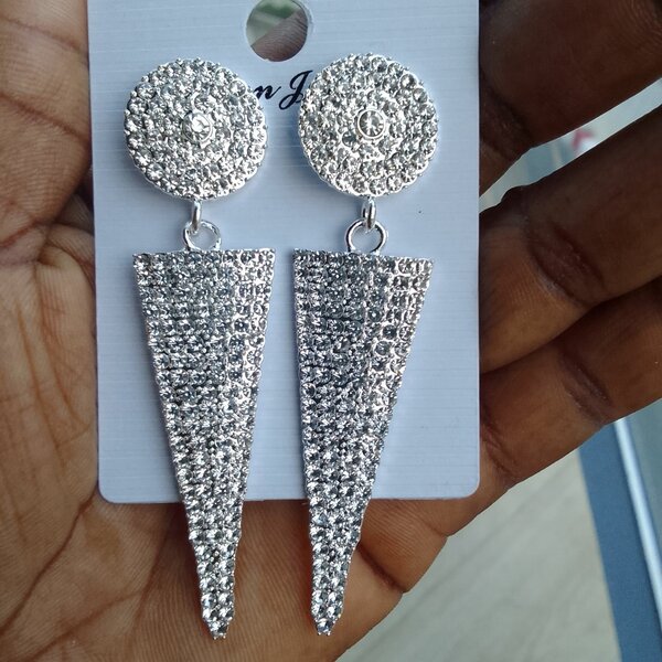 Boucles d'oreilles strass élégantes