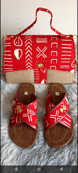 Ensemble sac et sandales bohème