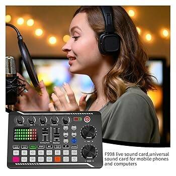 Kit Microphone USB avec Carte Son