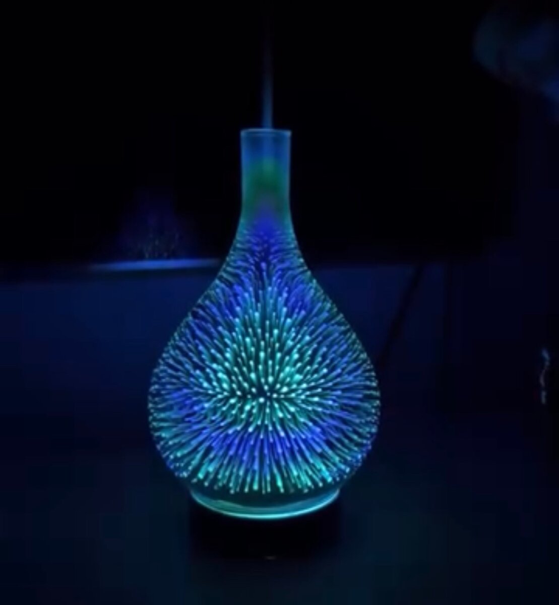 GLASS DIFFUSER WITH ONE ESSENTIAL OIL