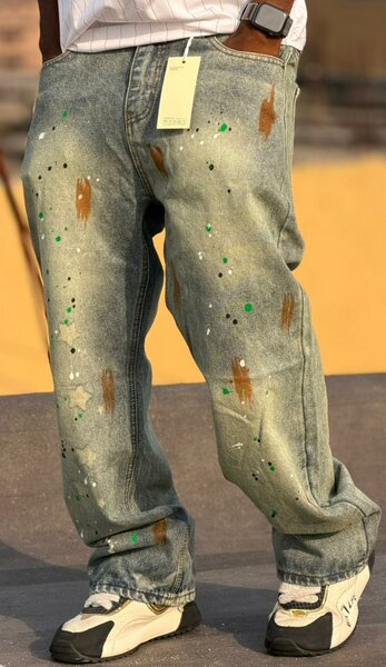 Jeans déchirés homme