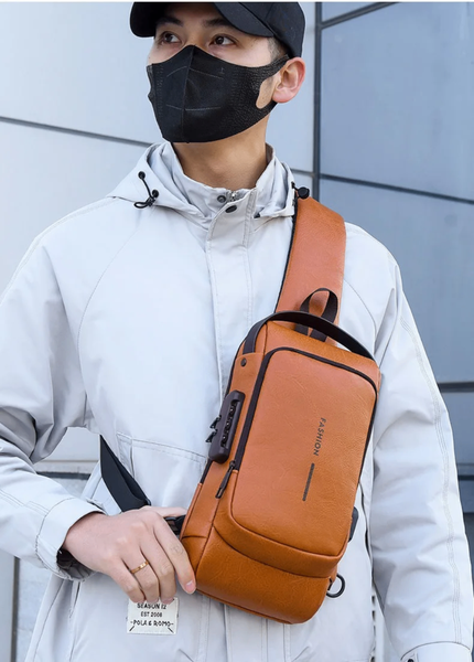 Sac bandoulière en cuir