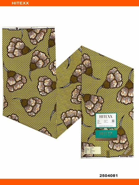 Tissu wax floral Hitexx