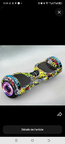 Hoverboard Graffiti LED