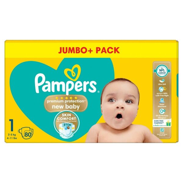 Couches Pampers New Baby