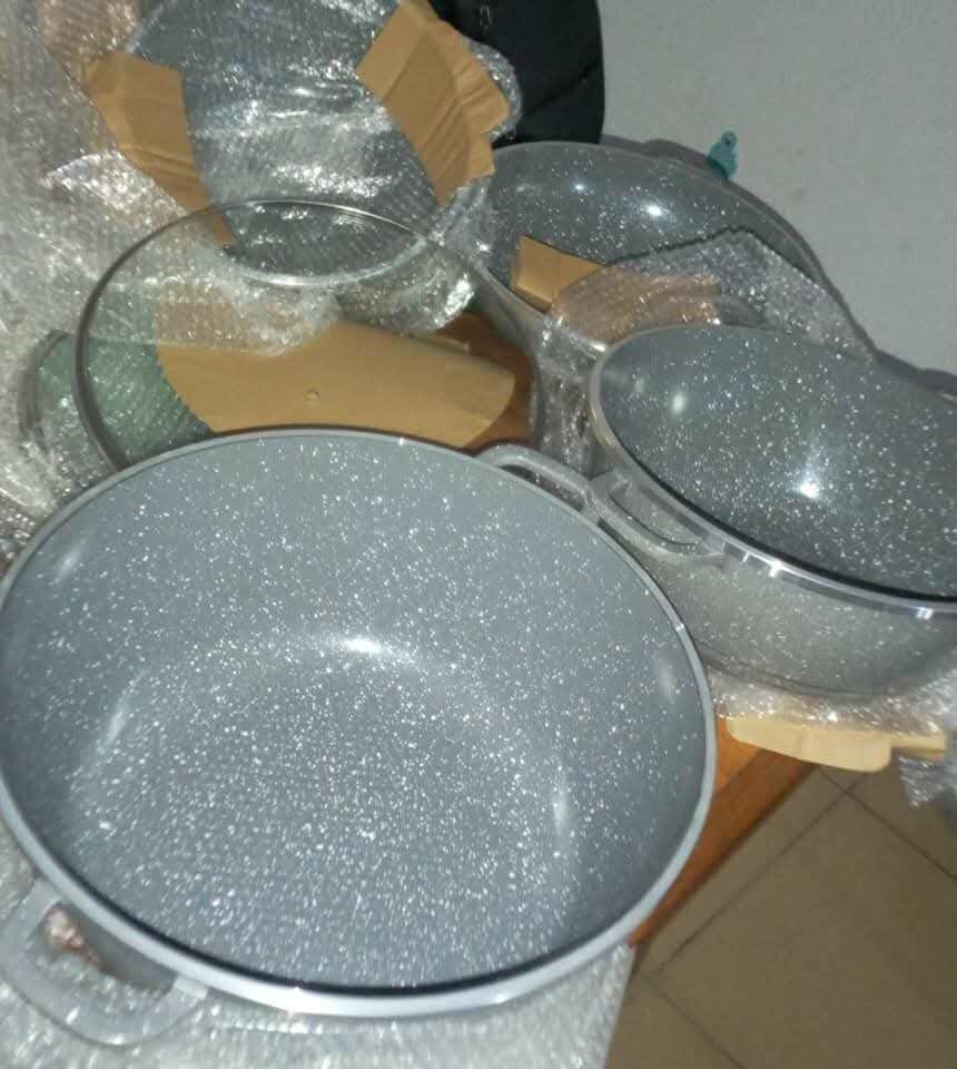 Ensemble de Casseroles Antiadhésives