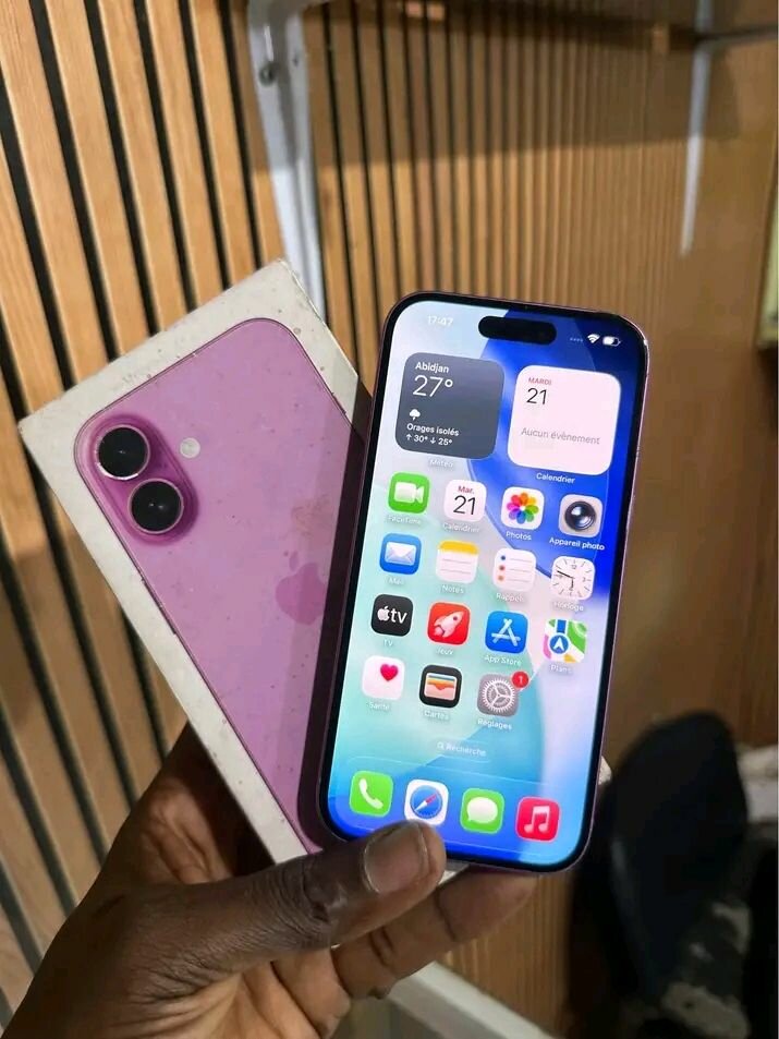 iPhone Rose Luxueux 128GB