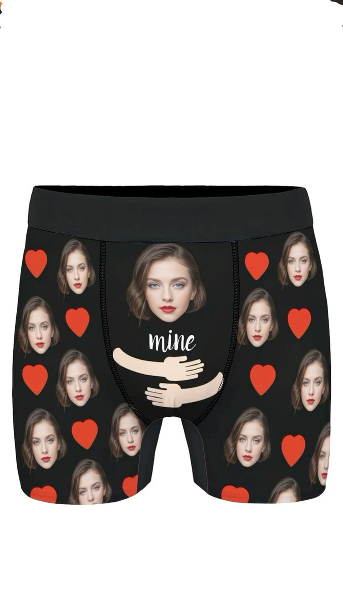 Caleçons personnalisés visage