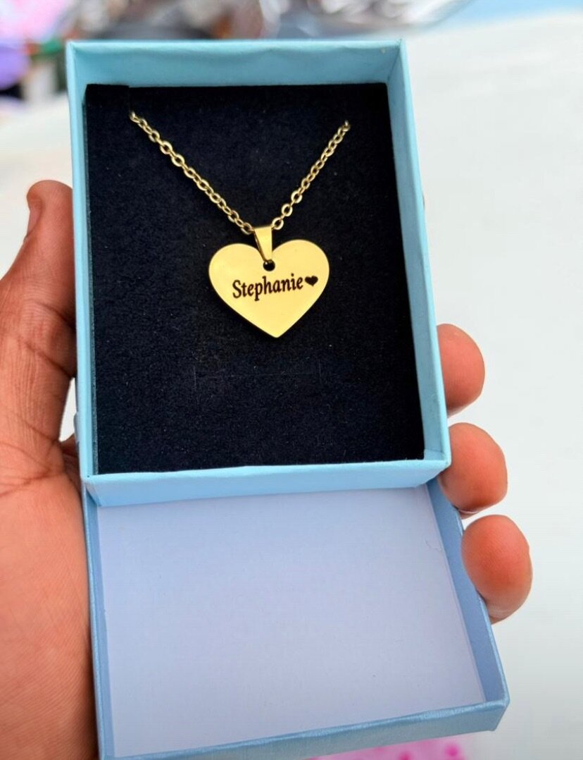 Collier personnalisé en or