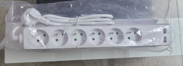 Multiprise 6 Prises avec USB