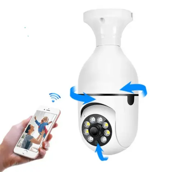 Camera ampoule 360,caméra de surveillance,caméra de sécurité