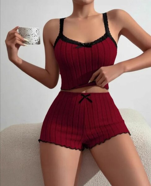 Ensemble de Nuit Confortable Femme