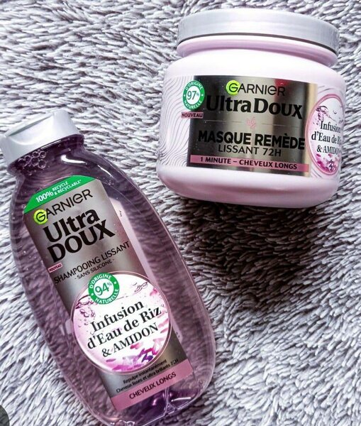 Infusion d'eau de riz & amidon