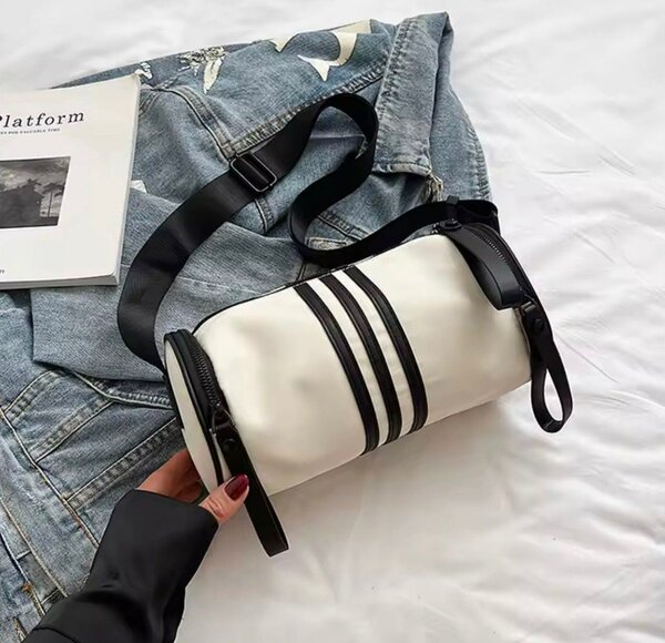 Sac bandoulière blanc tendance