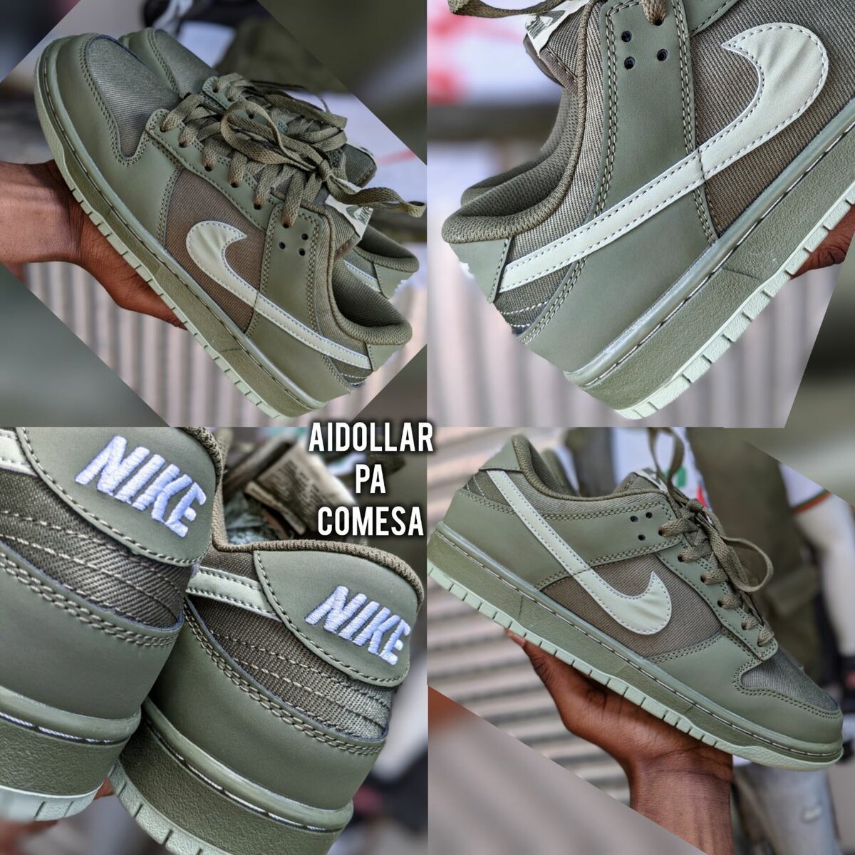 Nike Dunk Low Retro Premium Oil Green