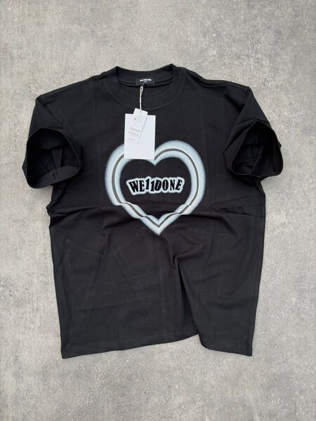 T-shirt noir WE11DONE