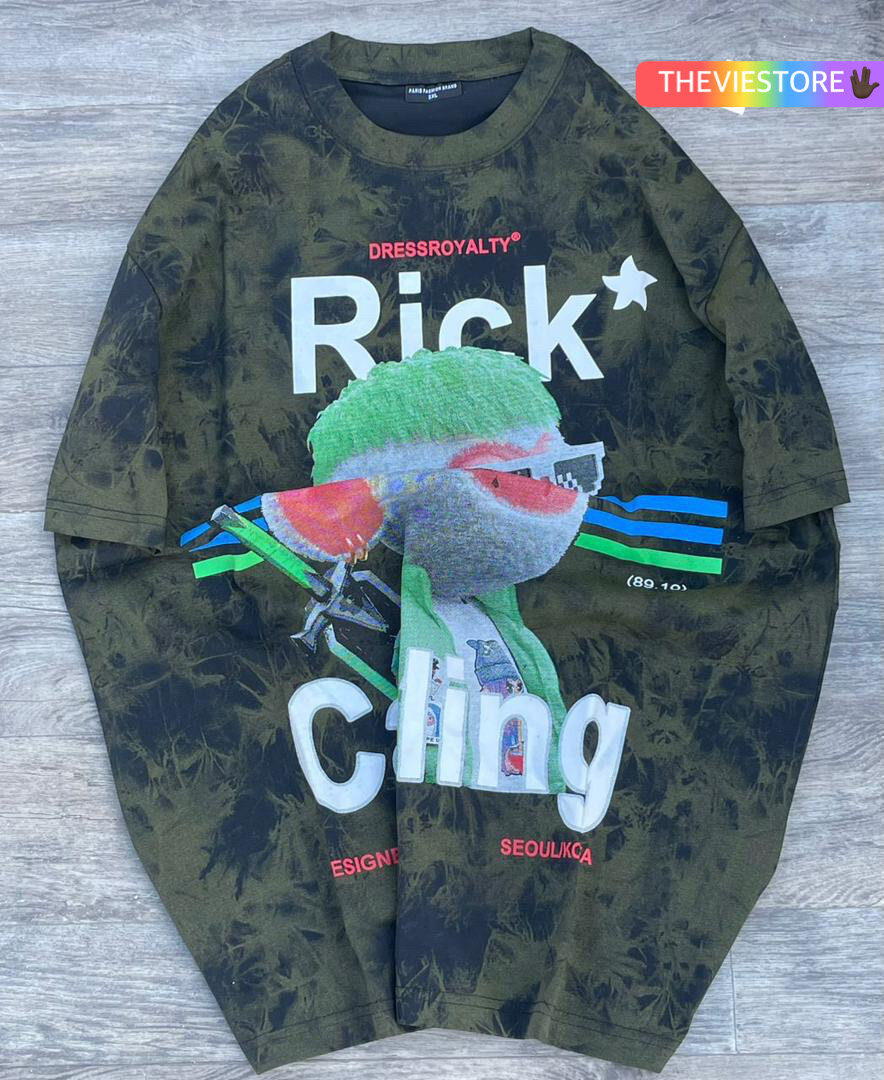 Sweatshirt Rick et Cling Marron