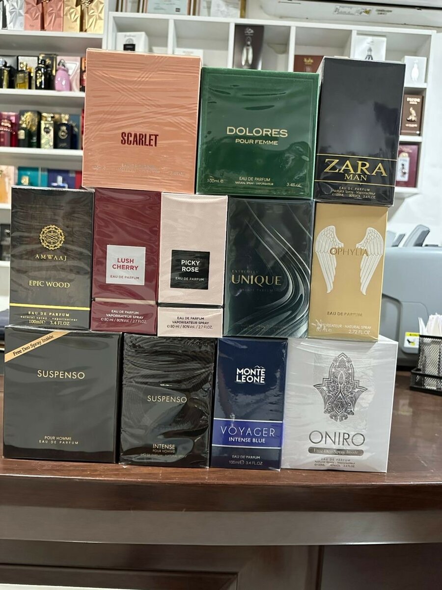 All fragrance world perfumes are available