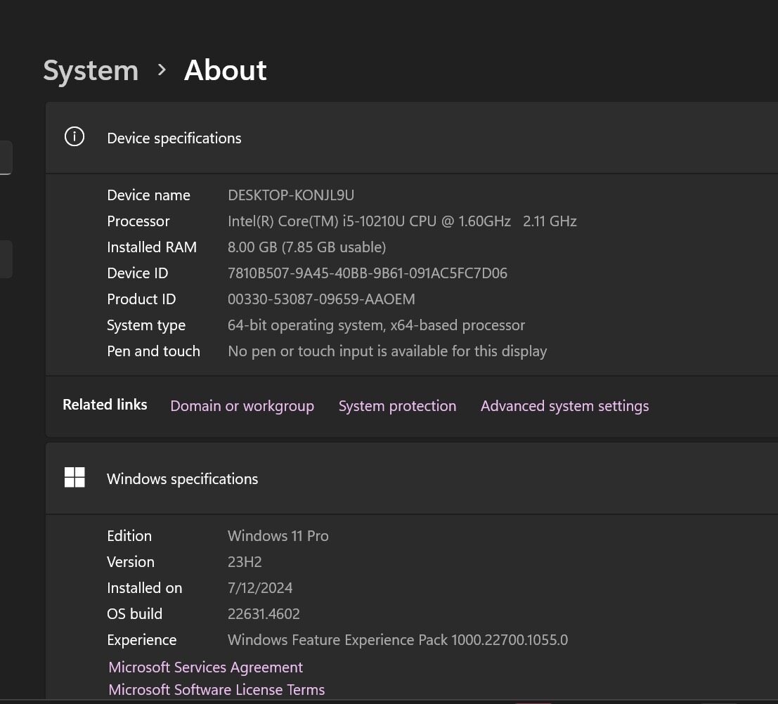 HP ProBook 430 G10 core i5.