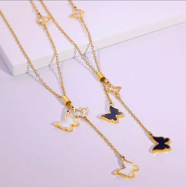 Elegant Butterfly Necklace