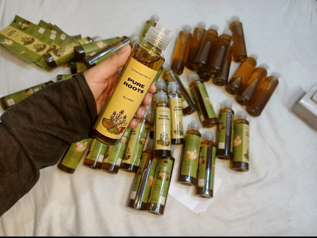 Pure Roots hair oil