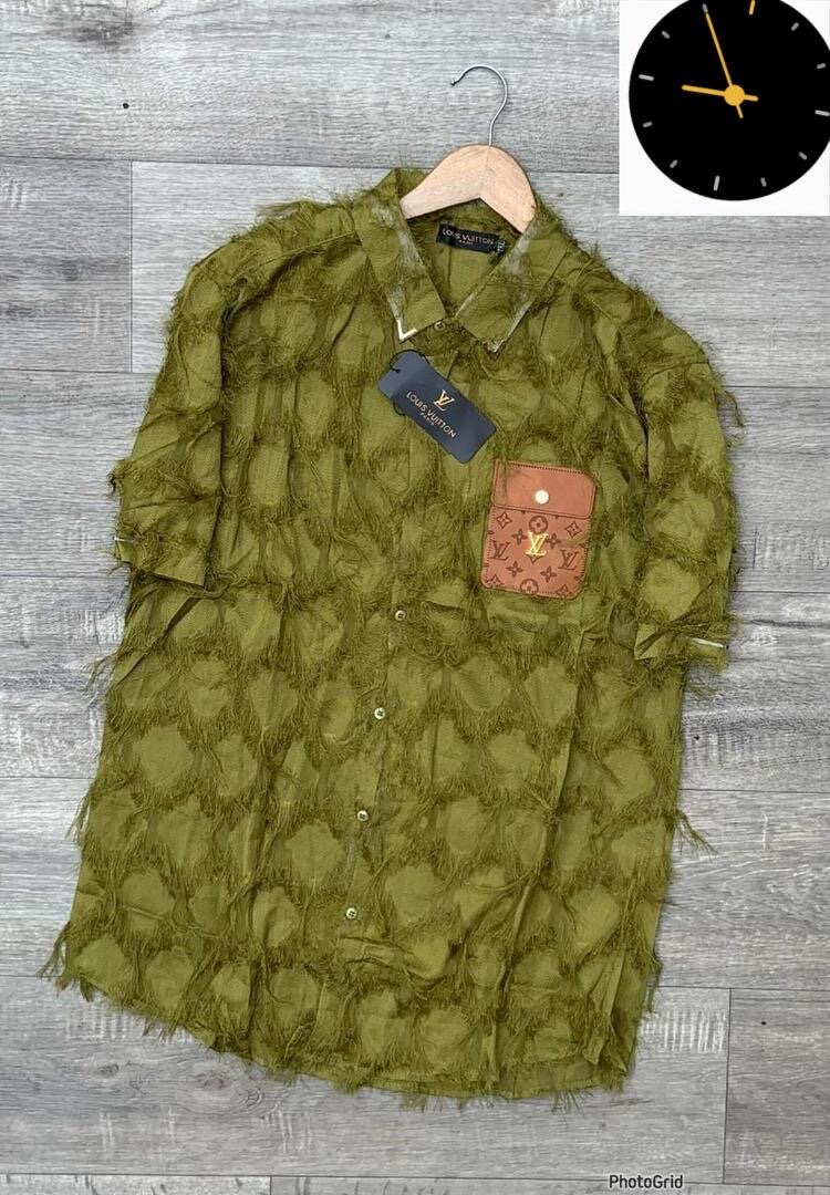 Chemise homme manche courte