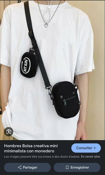 Sacoche Bandoulière Homme Minimaliste