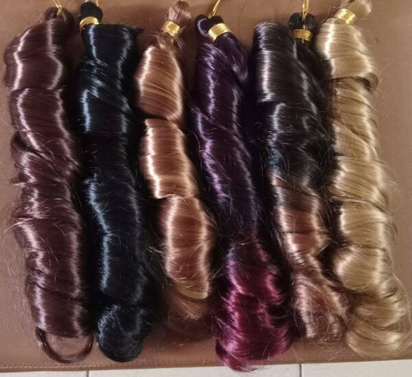 French curl/Spiral braids