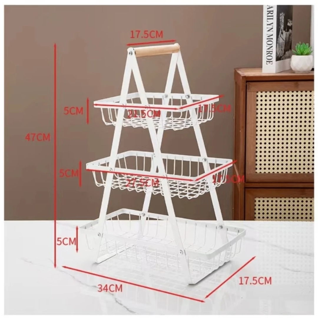 Étagère de Cuisine 3 Niveaux