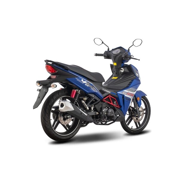 Moto sportive élégante