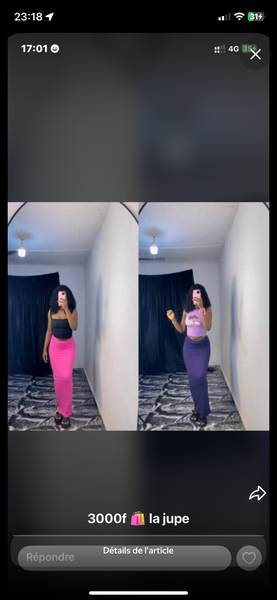 Top et Jupe Longue Élégante