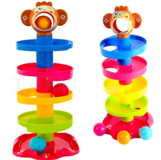 Little Angel 5 Layer Rolling Ball Child Includes 3 Spinning Acrylic Activity Balls toddler Baby