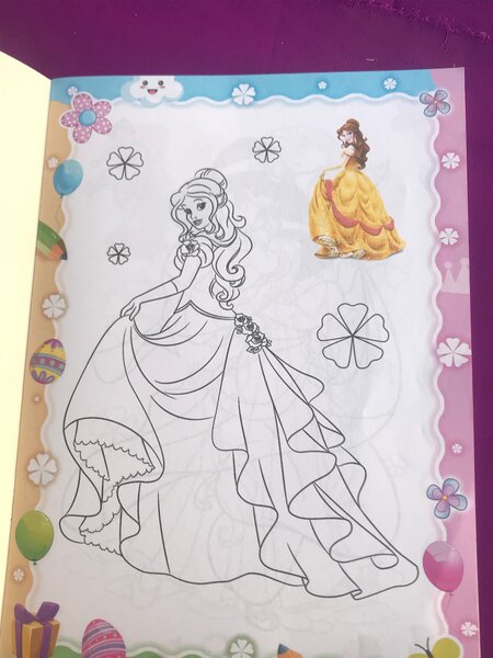 Livre Coloriage Princesses