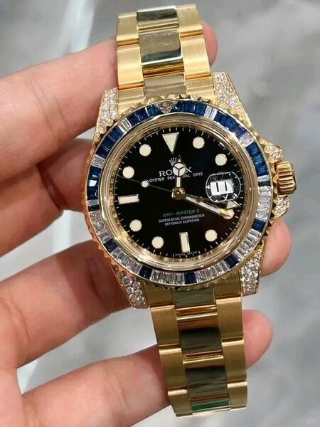 Montre de Luxe Éblouissante