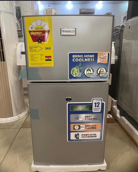 Nasco table top fridge, double door