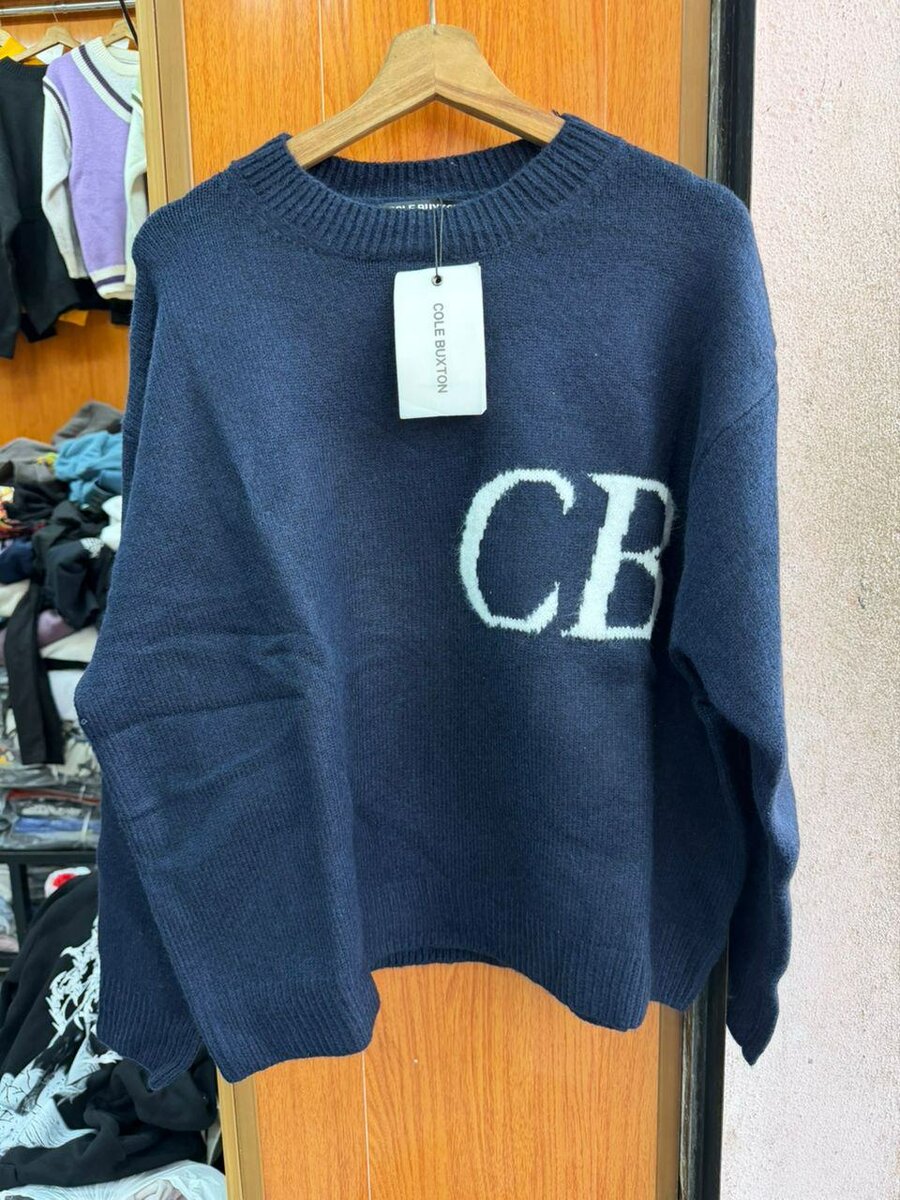 Pull col rond CB luxe