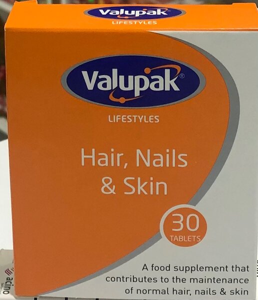VALUPAK HAIR, NAILS & SKIN TABLET