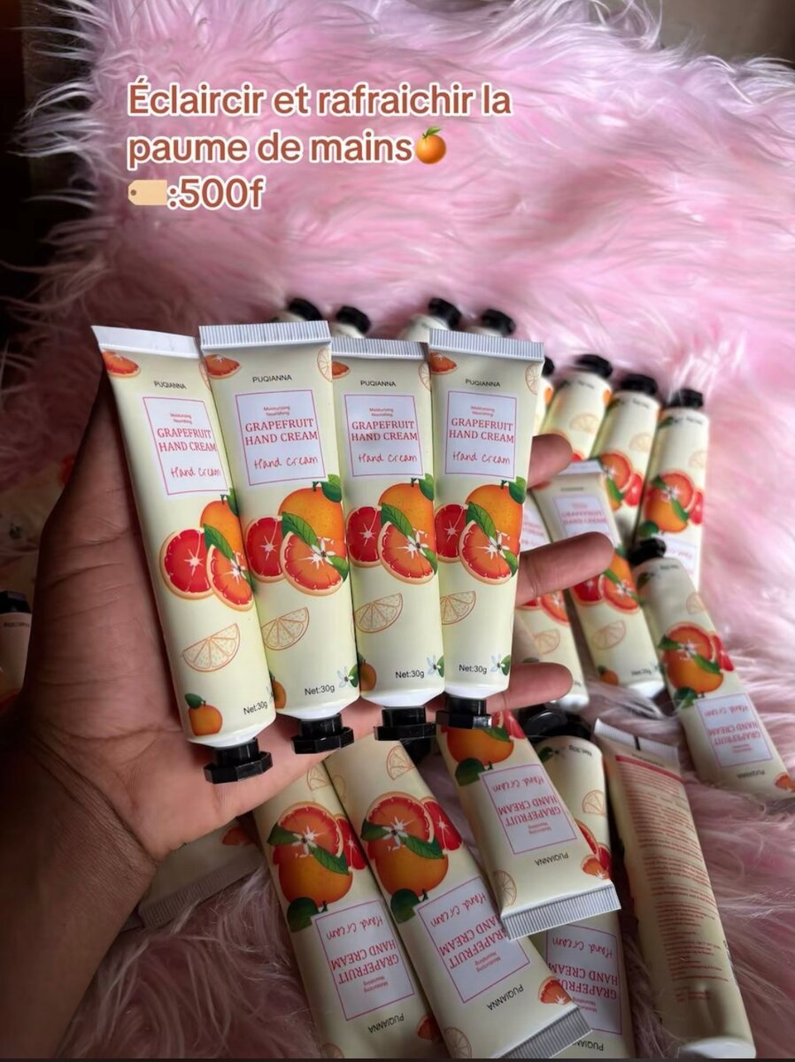 Crème mains fruitée hydratante