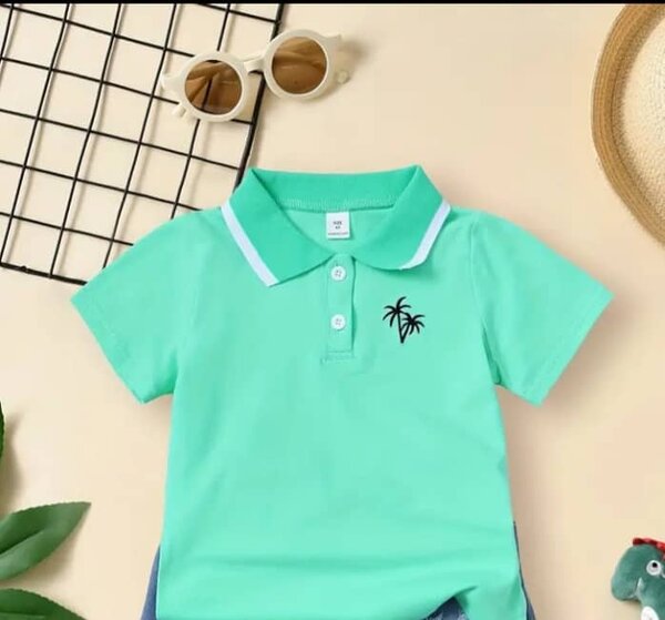 Polo pour Enfants Vert