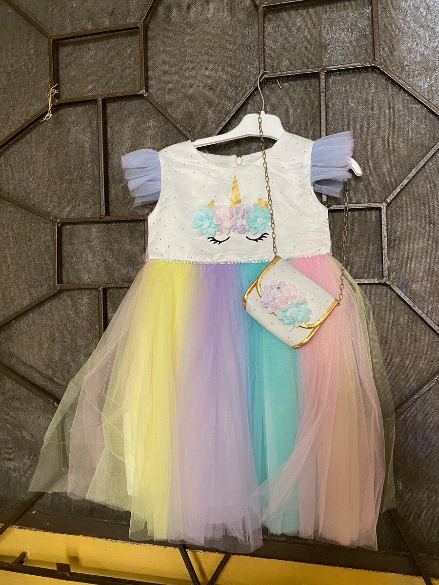 Robe Licorne  Fille 2à 4ans