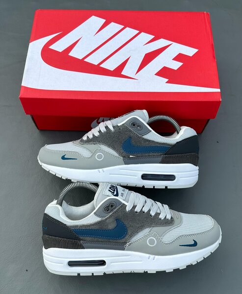 Nike Air Max 1 Gris Bleu