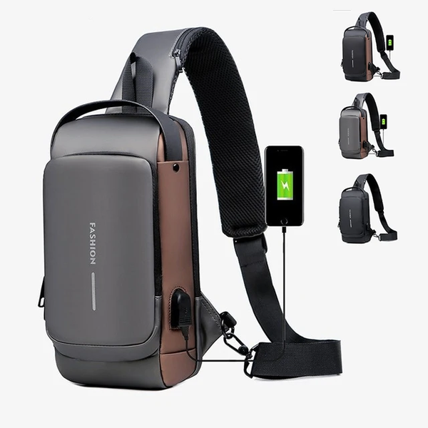 Sac bandoulière USB