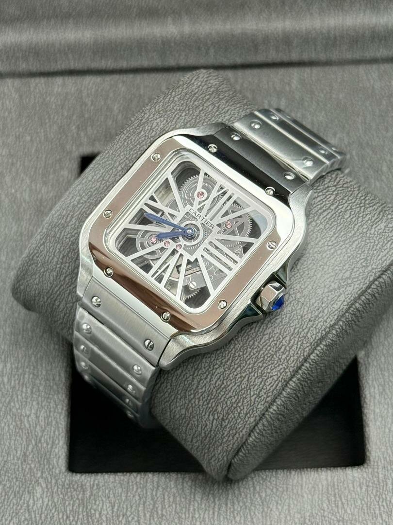 Montre cartier squelette