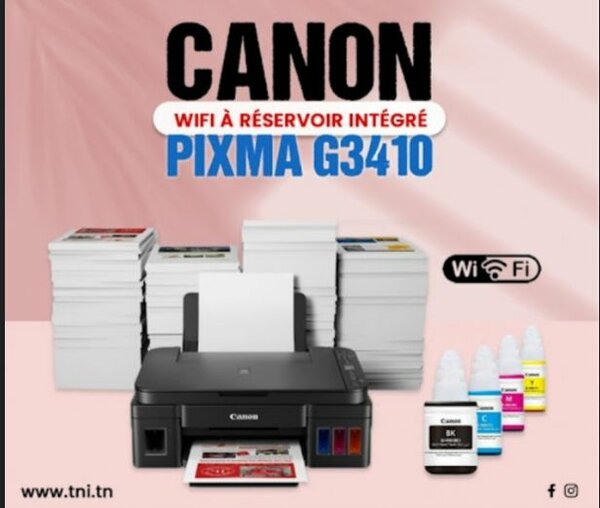 Imprimante G3410 canon