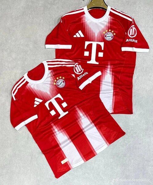 Maillot de Foot Bayern Rouge